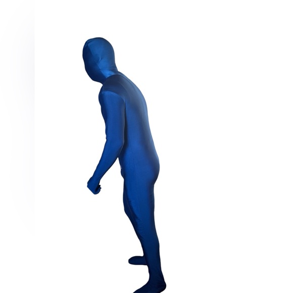 The Blue Man Morphsuits1 Pc Party Suit Halloween Costume Unisex Size XL Youth - Picture 4 of 11